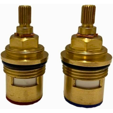 BC12 -Bath Tap Cartridge Replacement for 3/4" 7.6mm x 20 Spline, 56mm Total