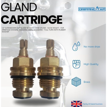 GC10- Screwdown Tap Gland 18 Teeth 7.6mm Spline - 50cm Height