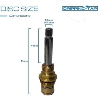 TC200 - Tap Cartridge 7.6mm x 20 Spline, 81mm Total Length