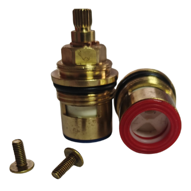 BC11 Bath Cartridge 3/4 Turn, 7.6mm x 20 Spline, 53mm Length Hot and Cold