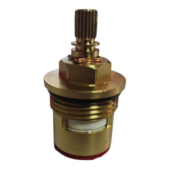 BC10- Bath Cartridge 3/4 Turn, 7.6mm x 20 Spline, 48mm Length Hot and Cold