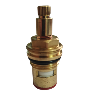 TC15- Tap Cartridge Replacement Tap Valves to Suit for Bristan- 1/2 Turn, 7.6mm x 24 Spline, 53mm Length, Valve Ceramic Spares Repair Hot and Cold