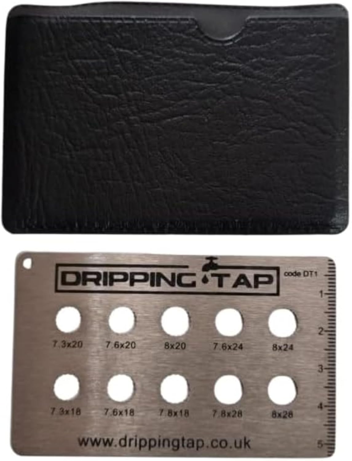 DT1 Dripping Tap Disc Cartridge Teeth Diameter Spline Measuring Plumbing Gauge Tool