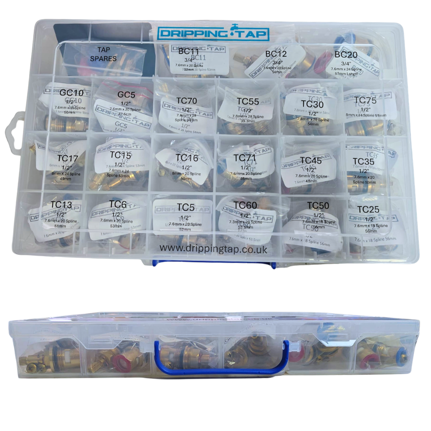 Dripping Tap - Cartridge Omni Box - Tap Cartridge Disc Kit, Ultimate Valve Repair Box